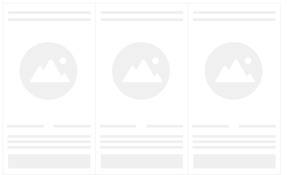 Product loading placeholder